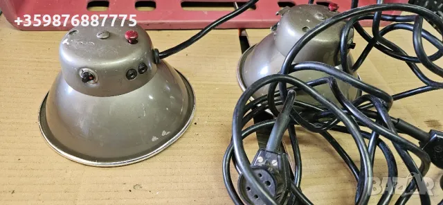 Военни Лампи Гдр соц Ретро Фенери Война военен армия уред 