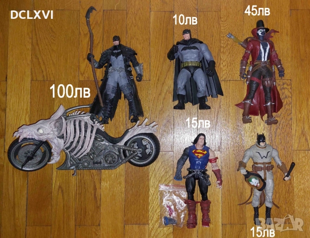 Колекция McFarlane Batman, Superman, Spawn, Lobo, NECA и други, снимка 2 - Колекции - 52576779