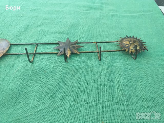 Стара метална закачалка, снимка 4 - Други - 33666895