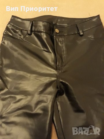 Черен кожен клин дълъг , с гайки, изчистен модел, хубава кожа , зимен, снимка 5 - Клинове - 39217721