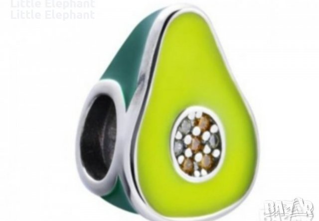 Outlet Sale Сребърен елемент Пандора авокадо/нов