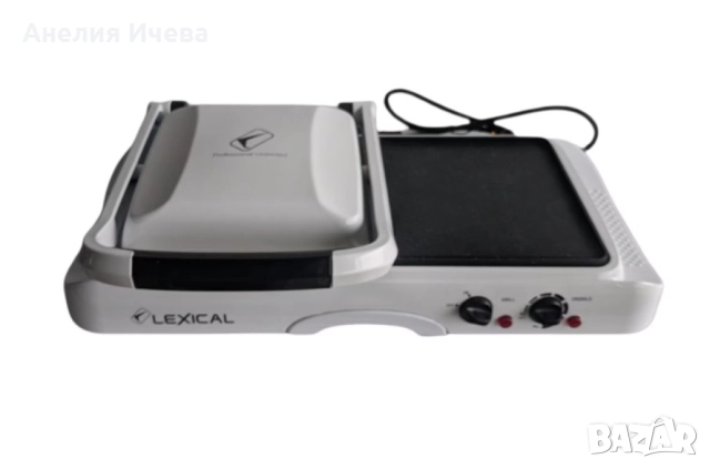 Грил преса и скара 3 в 1 Lexical LSM-2550-1; 2 години гаранция, снимка 2 - Скари - 52022623