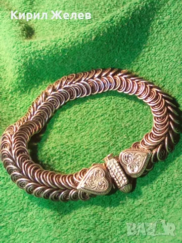 ВЪЗРОЖДЕНСКА СРЕБЪРНА ГРИВНА УНИКАТ - Миниатюра На СРЕБЪРНИ ПАФТИ с КОЛАН ВИСОКА ПРОБА СРЕБРО 48794, снимка 17 - Антикварни и старинни предмети - 48485697