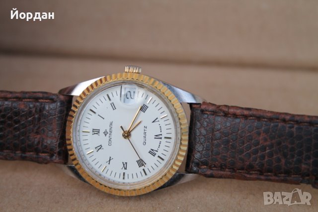 Швейцарски часовник ''Continental'', снимка 7 - Мъжки - 43837213