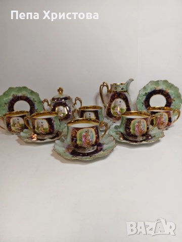 Сервиз за чай от  "Moritz Zdekauer" (MZ)