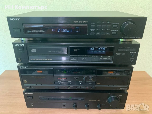 Продавам сет от четири компонента Sony, снимка 4 - Ресийвъри, усилватели, смесителни пултове - 50961435