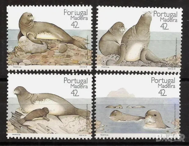 Португалия Мадейра "Защита на природата" - чиста серия, снимка 1