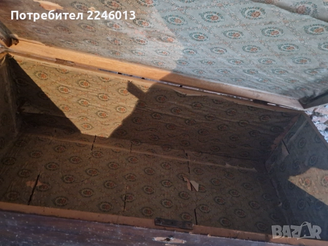 Стар ретро скрин с чекмедже, снимка 4 - Антикварни и старинни предмети - 51951355