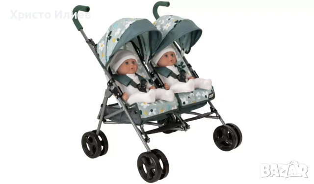 Детска количка за кукли за близнаци Mamas & Papas Junior Twin Cruise