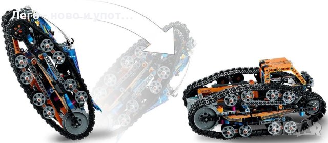 НОВО LEGO Technic - Превозно средство, което се трансформира (42140), снимка 5 - Конструктори - 43413640
