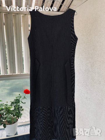 Стилна френска рокля-наметало (дълъг елек), снимка 8 - Рокли - 28992905