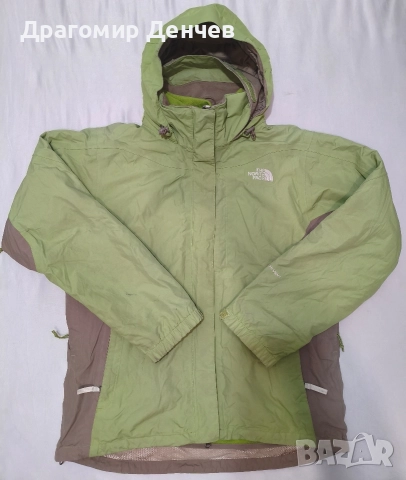 Дамско двуслойно яке North Face с прибираща се качулка L