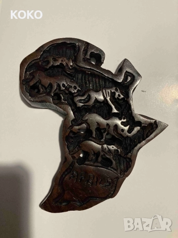 Дърворезба от Африка , снимка 4 - Статуетки - 51789784