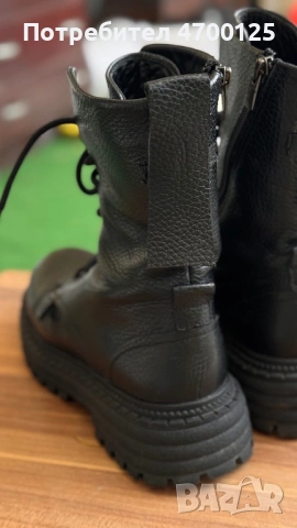 Дамски кожени ботуши - 36 номер, снимка 8 - Дамски боти - 53198846