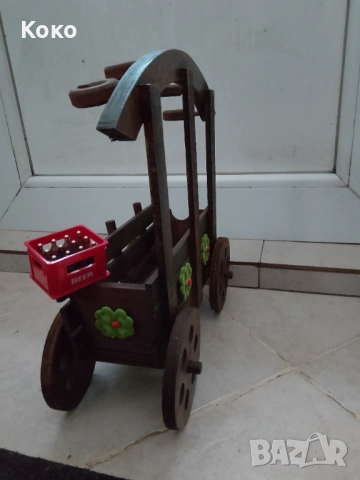 Каручка за градина, снимка 3 - Градински мебели, декорация  - 53465325