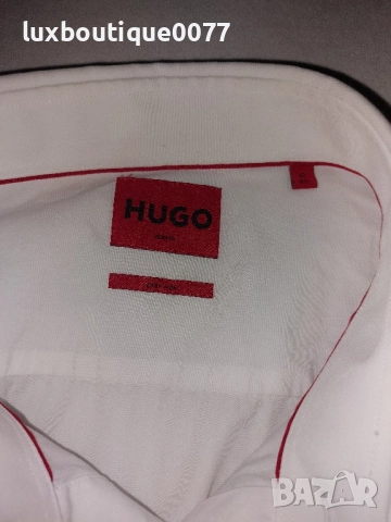 Чисто нова без етикет мъжка риза Hugo Boss XL, снимка 3 - Ризи - 51636287