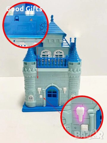 Замък Замръзналото кралство с Карета и Кукли с Аксесоари, снимка 7 - Кукли - 43140103