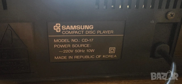 СД Samsung-cd-17, снимка 7 - Аудиосистеми - 53131722