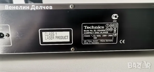 CD плейър Technics SL-PG480, снимка 10 - Ресийвъри, усилватели, смесителни пултове - 49573558