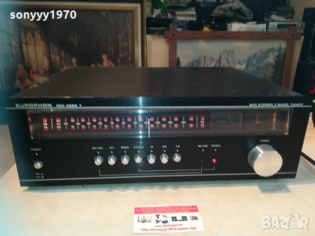 EUROPHON RCK3005T-STEREO TUNER-SWITZERLAND 1305211102, снимка 5 - Ресийвъри, усилватели, смесителни пултове - 32859833
