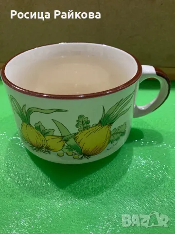 Порцеланова купичка за лучена супа, снимка 1