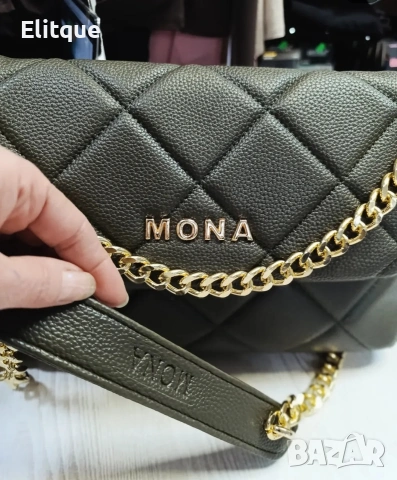 чанта MONA ➡️34cm⬆️24cm, снимка 4 - Чанти - 53217042