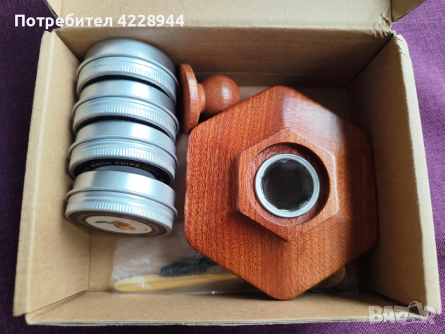 Уред сет за опушване на уиски, напитки, алкохол, коктейли, подарък , снимка 11 - Други - 53114862