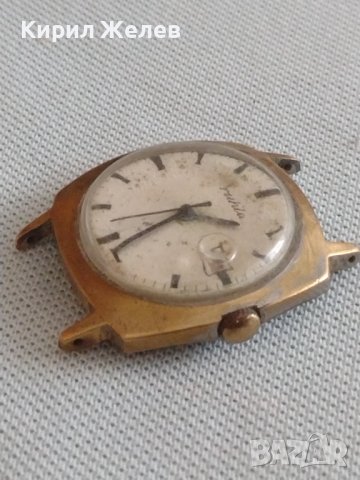 Стар мъжки часовник Ruhla ANTI-MAGNETIC с позлатена рамка за КОЛЕКЦИЯ 28401, снимка 8 - Други ценни предмети - 43894825