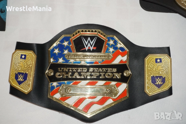 Кеч Титли Wrestling Belts Tag Team Champions/United States Champion/Hardcore Championship, снимка 11 - Колекции - 51855977