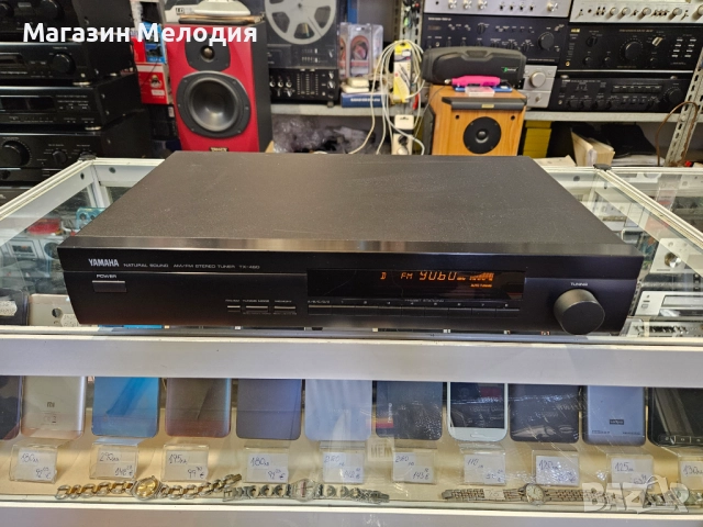 Тунер Yamaha TX-480 В отлично техническо и визуално състояние., снимка 2 - Декове - 51835576