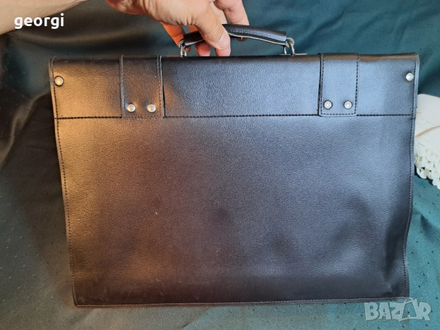 кожена чанта за документи  28/2, снимка 4 - Чанти - 51842444