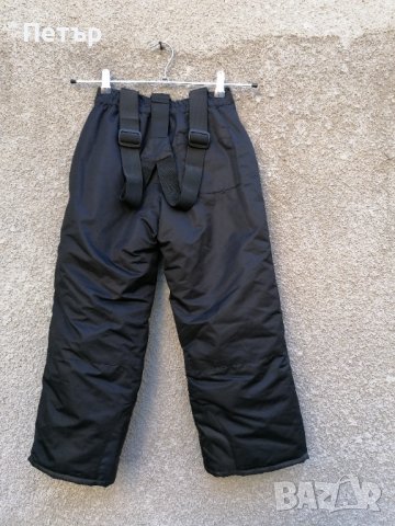 Продавам нови детски черни ски панталони за възраст 4, 7, 8, 14-16 години, снимка 4 - Зимни спортове - 43559626