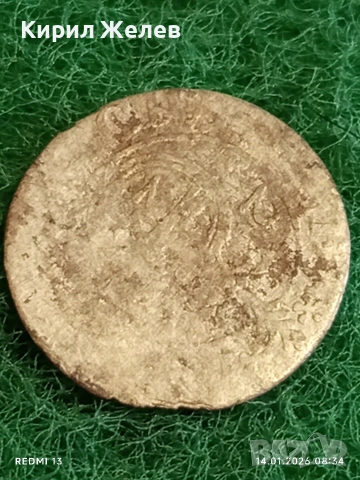 Сребърна монета 1/24 талер 162?г. Густав Адолф Ливония Рига за КОЛЕКЦИЯ 52911