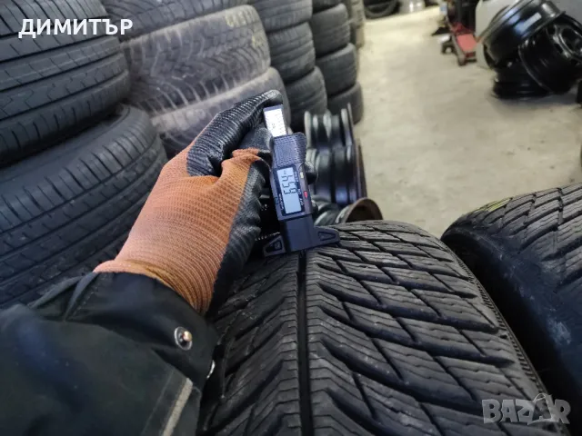 2бр.зимни гуми MICHELIN 235/55/17 103H DOT 3623, снимка 3 - Гуми и джанти - 49336312