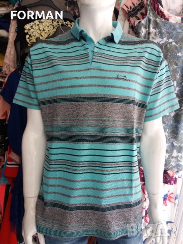Мъжка блуза от рехаво фино плетиво , снимка 1 - Тениски - 37706798