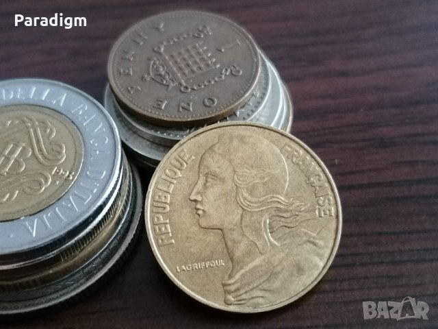 Монета - Франция - 20 сентима | 1984г., снимка 2 - Нумизматика и бонистика - 35378652