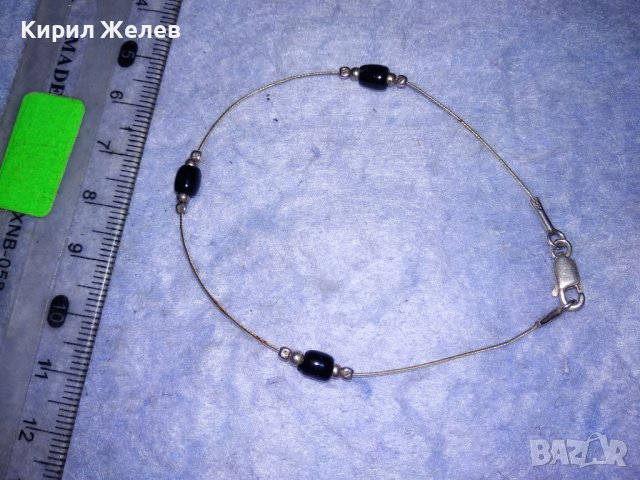 ПОСРЕБРЕНА ФЕШЪН АРТ НЕЖНА ГРИВНА БЛАГОРОДНА НЕРЪЖДАЕМА СТОМАНА МАРКИРАНА 925 ЗАКОПЧАЛКА 27596, снимка 10 - Гривни - 40532521