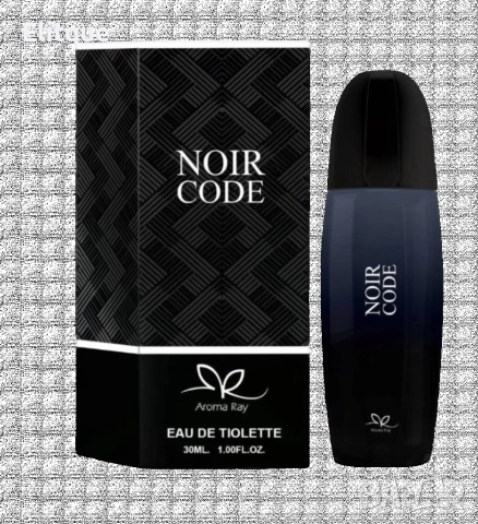 Тоалетна вода за мъже Noir Code Eau De Tiolette, снимка 4 - Мъжки парфюми - 52862751