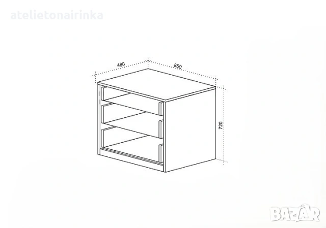Спален комплект Адел, снимка 4 - Спални и легла - 48582010