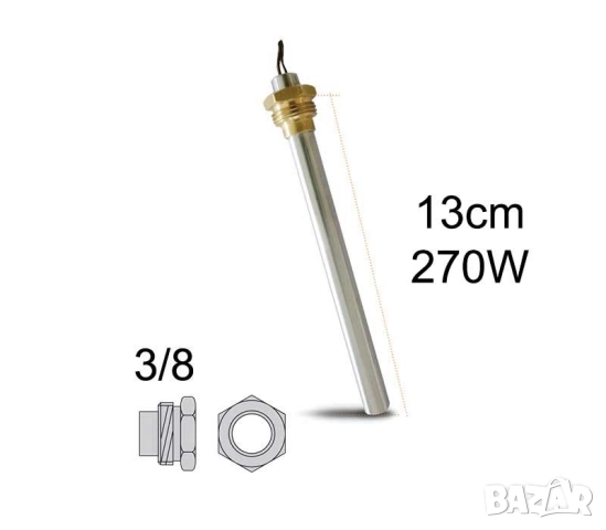 Запалка нагревател за пелетни камини и котли, снимка 2 - Камини - 52991216