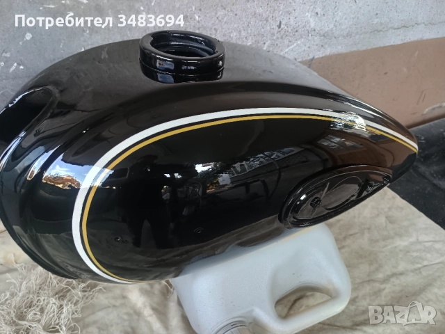 Боядисване и линиране на ретро мотоциклети, снимка 11 - Части - 52789398