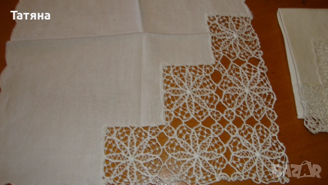 ПОКРИВКИ  и  САЛФЕТКИ -  рязана БРОДЕРИЯ И АПЛИКАЦИИ, снимка 5 - Покривки за маси - 51709311