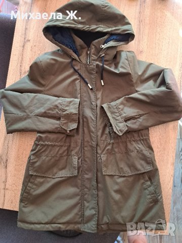 Зимна парка Zara S размер, снимка 4 - Якета - 43460074
