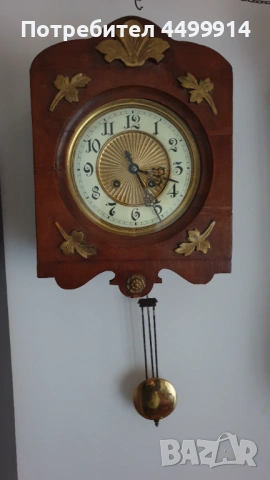 Стенен механичен часовник "Густав Бекер"