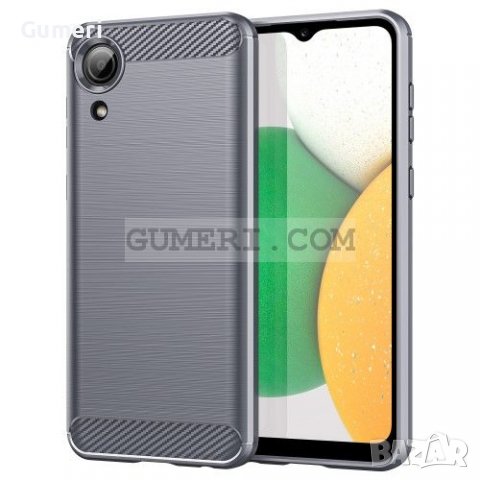 Samsung Galaxy A03 Core Противоударен Силиконов Гръб - Карбон, снимка 12 - Калъфи, кейсове - 36852902