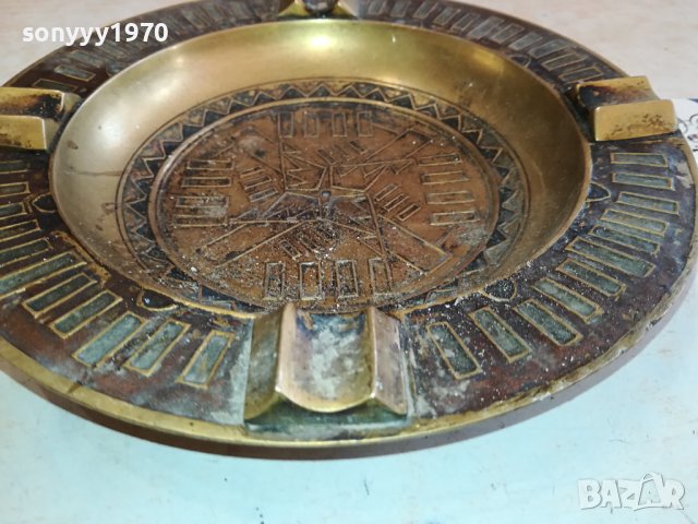 поръчан-ГОЛЯМ ПЕПЕЛНИК ОТ ФРАНЦИЯ 3112231552, снимка 3 - Антикварни и старинни предмети - 43604381