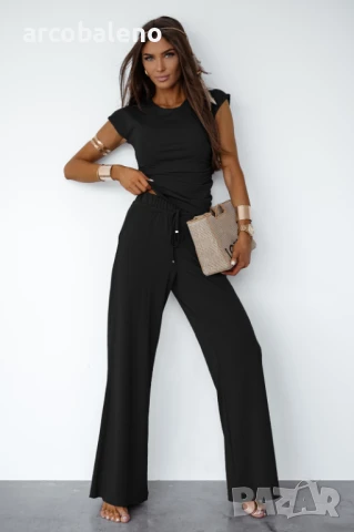 Елегантен дамски комплект от две части SHIRA , 3цвята , снимка 6 - Комплекти - 50712931