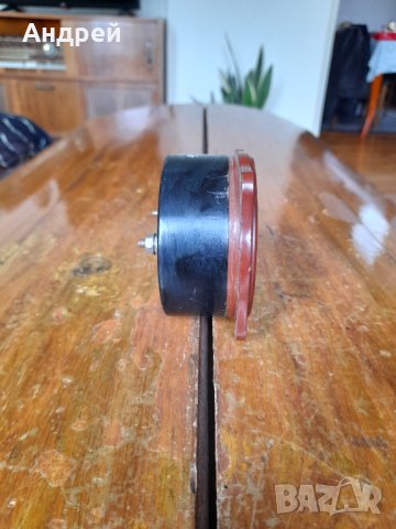 Стара измервателна система,измервателен уред,амперметър #6, снимка 3 - Антикварни и старинни предмети - 40426351