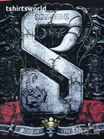 Нова мъжка тениска с дигитален печат на музикалната група Scorpions - Sting in the Tail, снимка 8 - Тениски - 36869914