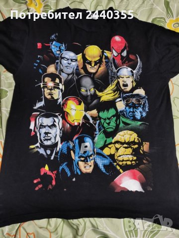 Мъжка блуза Marvel, снимка 13 - Тениски - 26751619